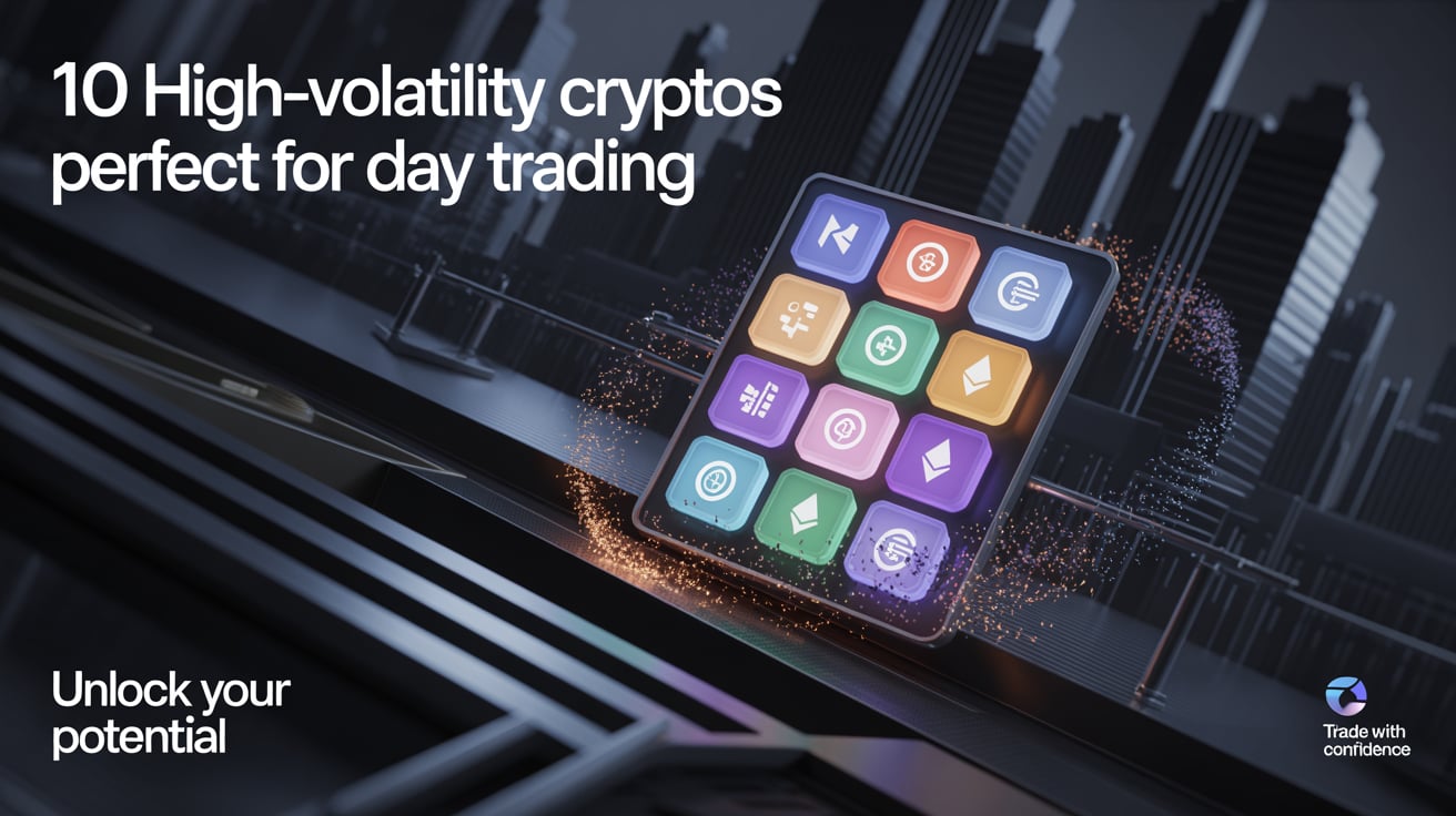 10 High-Volatility Cryptos Perfect for Day Trading